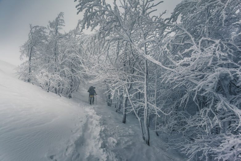 Зима в польских горах