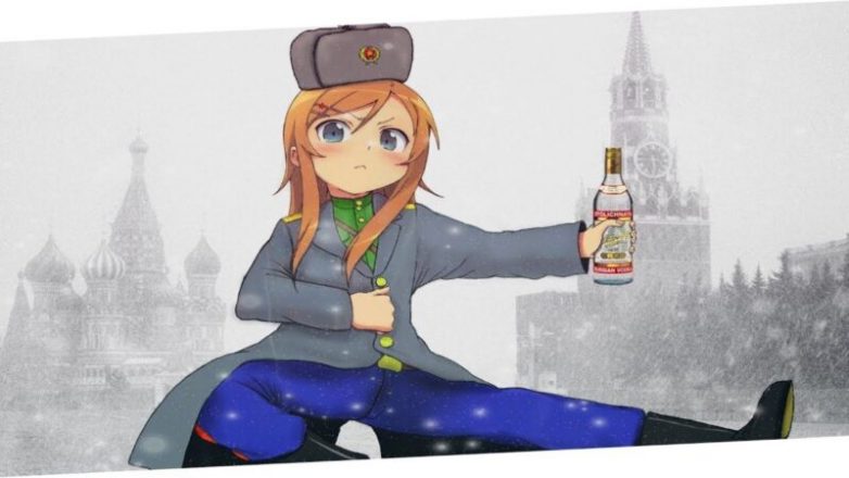 Как японские аниматоры изображают русских