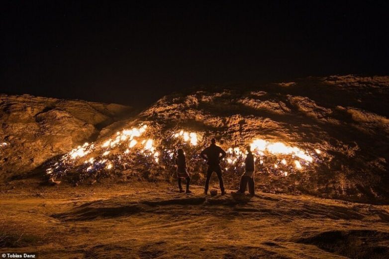 Неугасимый огонь: пылающая гора Таш-Кух