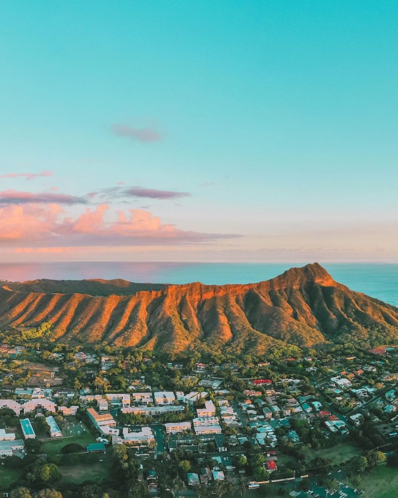 Райский уголок: Гавайи на аэрофотоснимках