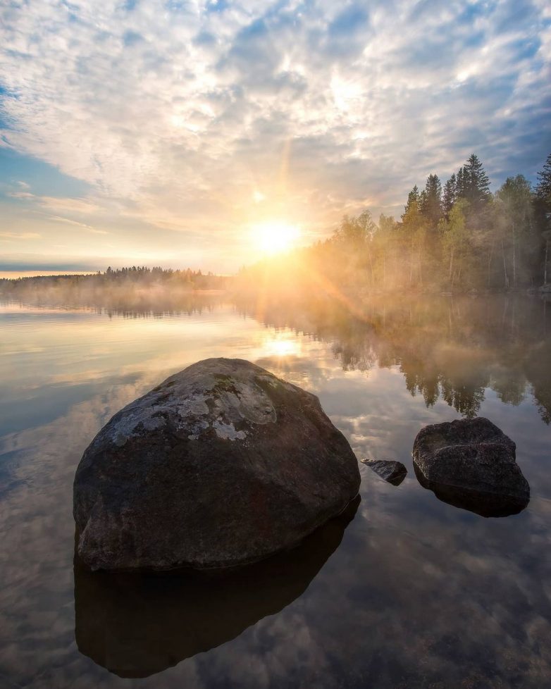 Завораживающие шведские пейзажи, которые переносят в сказку