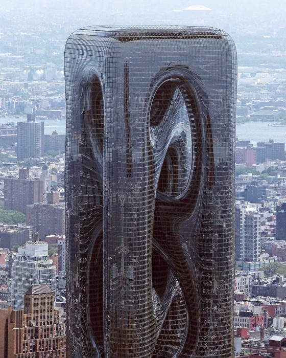 На Манхэттене появится чудо-небоскрёб диковинной формы