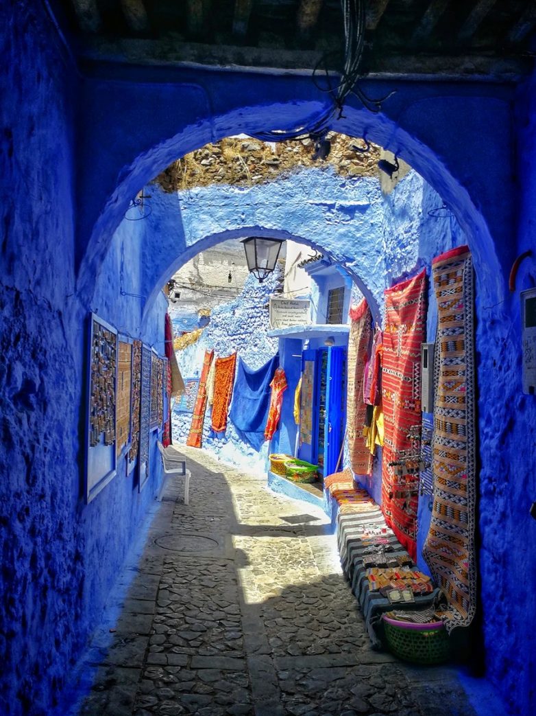 Цвет настроения — синий: яркие фото Екатерины Мещеряковой из Марокко