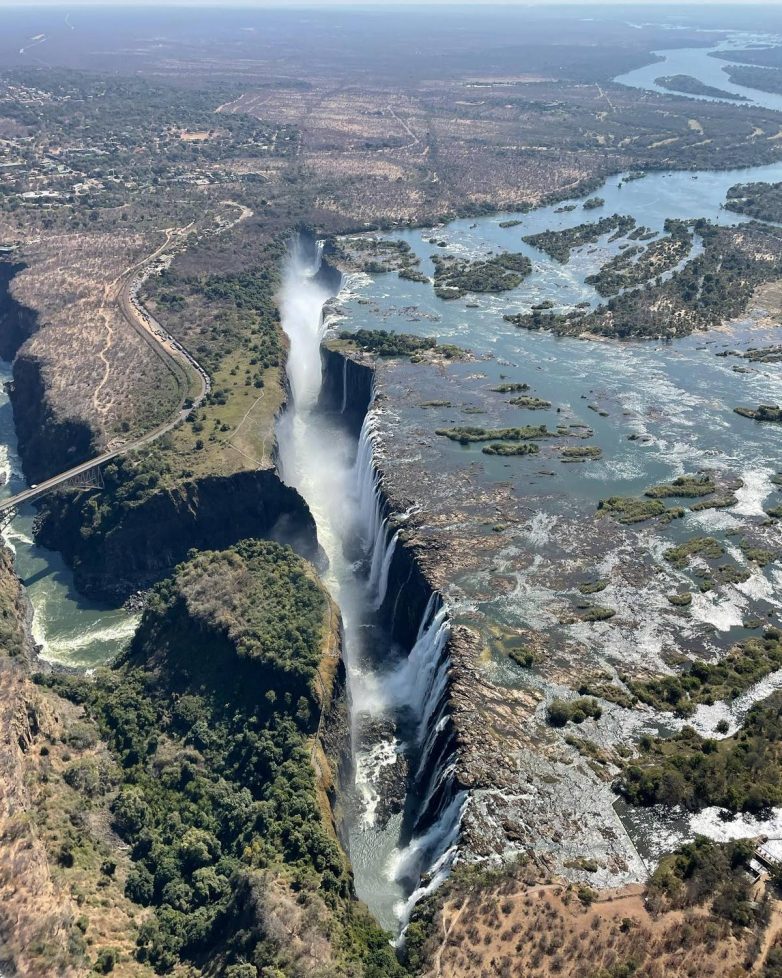 Водопад Виктория на фото