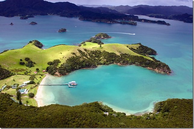 Залив Островов — живописная локация у берегов Новой Зеландии