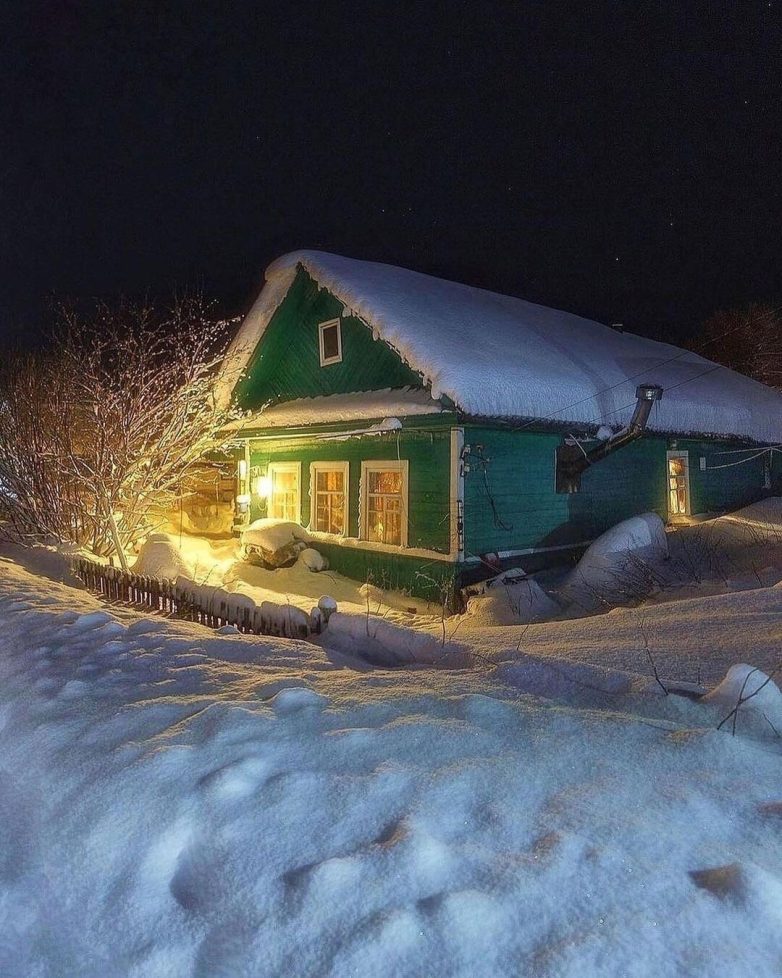 Тревел-снимки, которые с головой окунут вас в атмосферу зимней деревенской сказки
