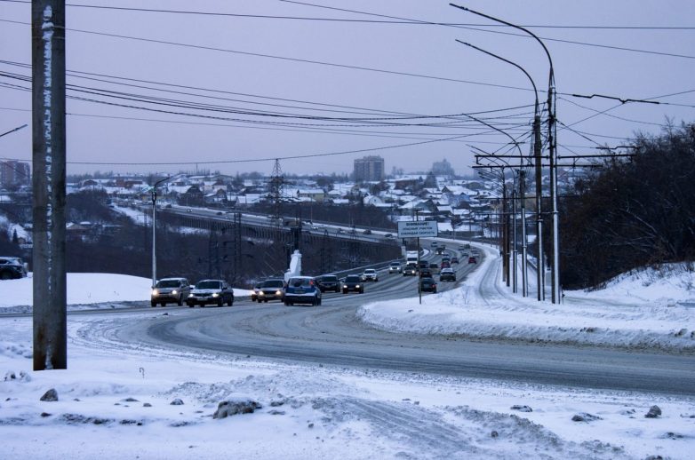 Красивые панорамы с берега Оми