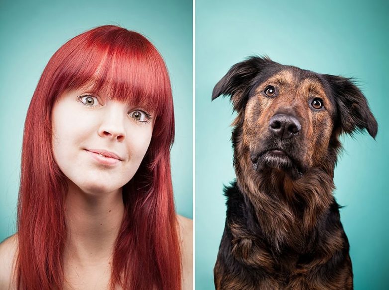 15 фотографий собак и их владельцев, похожих как две капли воды