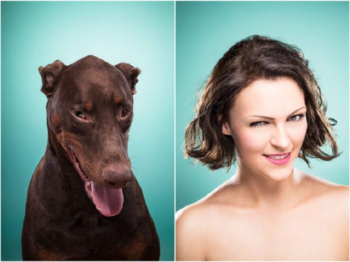 Смешные портреты собак и их хозяев