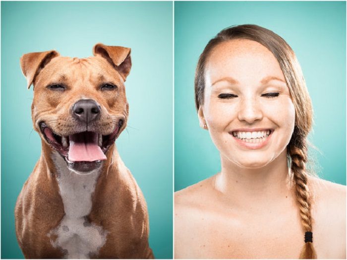 Смешные портреты собак и их хозяев