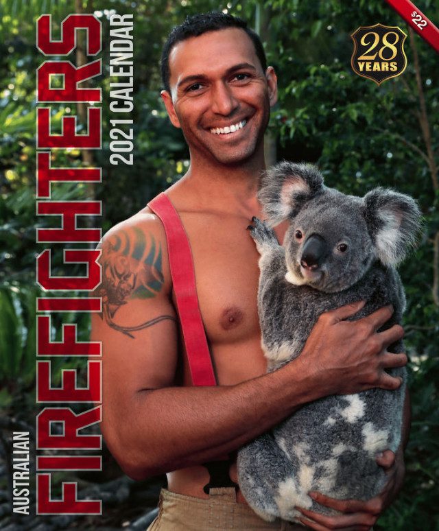 Австралийские пожарные с животными